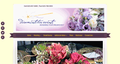 Desktop Screenshot of dreamcatcherevents.com